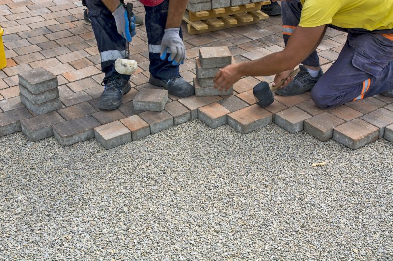 Natural Stone Paver Installation